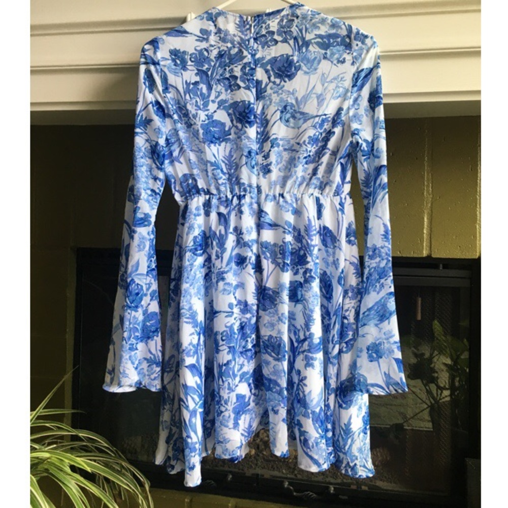 Floral Blue/White Dress from UO - Picture 2 of 2